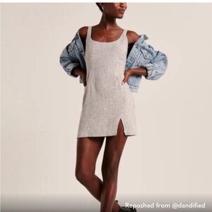 Abercrombie checkered mini dress